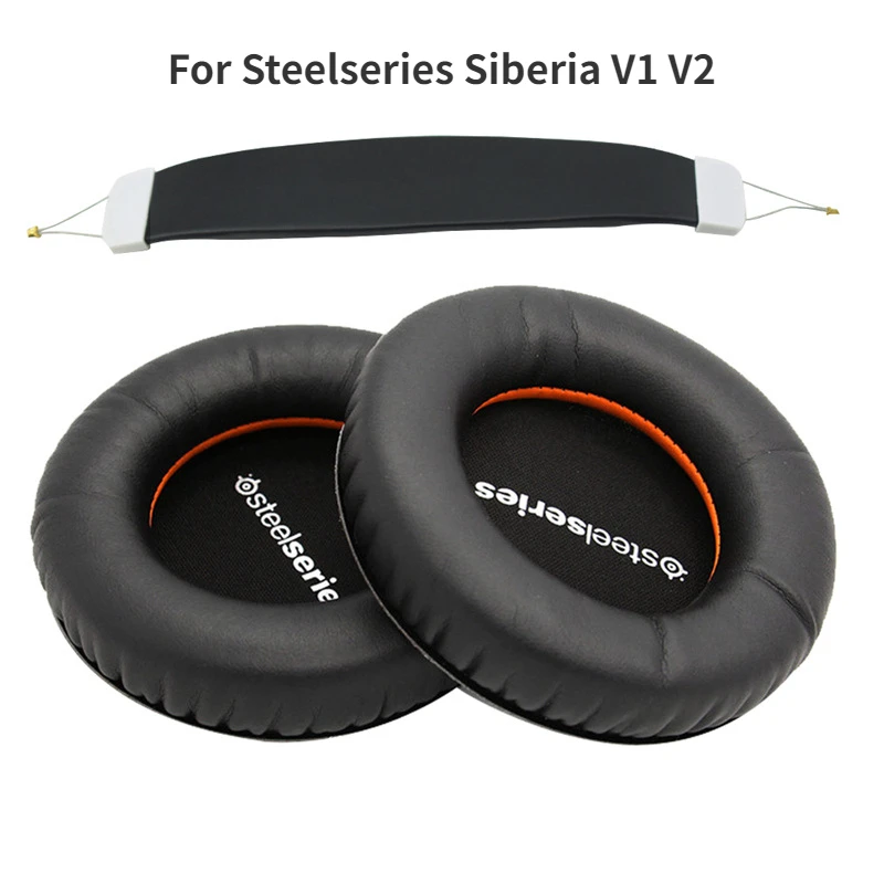 

Губчатая подушка для наушников Steelseries Siberia V1 V2, сменные поролоновые амбушюры для наушников (V1 V2 повязка на голову)