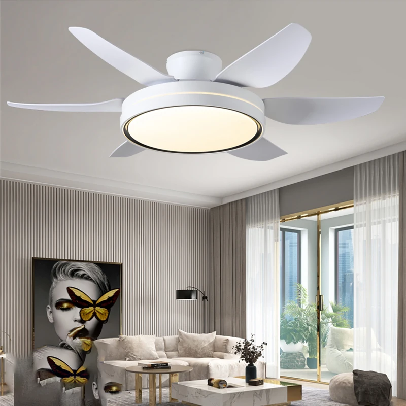 Вентилятор AOSONG в скандинавском стиле семейный потолочный вентилятор