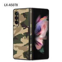 3m camouflage phone sticker for samsung galaxy z fold3 5g backside protective film for z fold 3 5g decal skin cover
