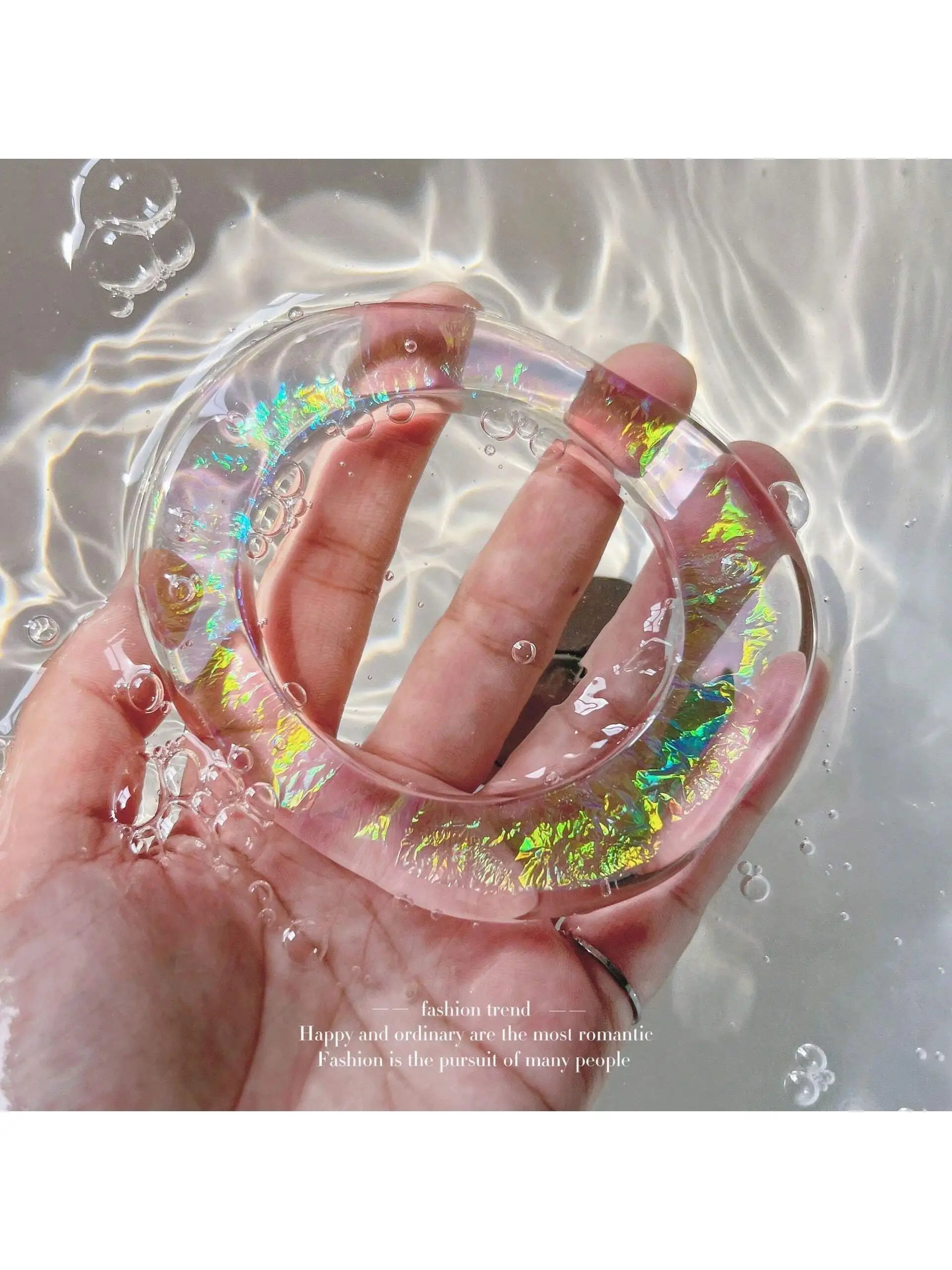 Женский дизайн ослепительный индивидуальный полупрозрачный Овальный