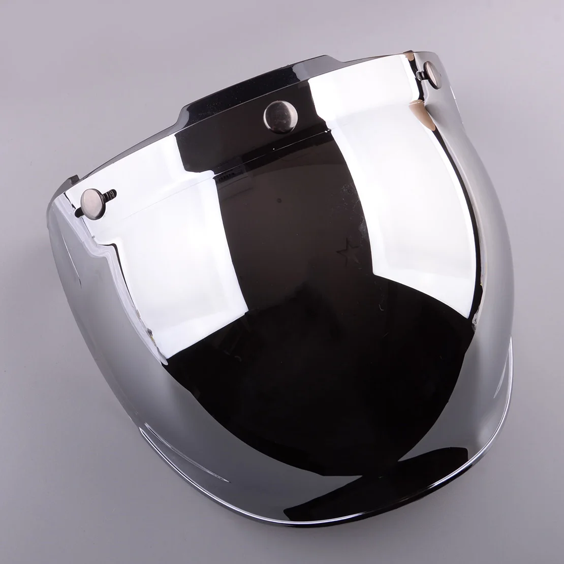 

Universal 3-Snap 3/4 Open Face Vintage Retro Helmet Wind Shield Len Anti-fog Anti-UV Anti-scratch