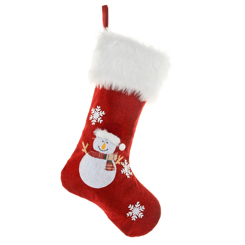 

Christmas Stocking Christmas Decoration Ornament Xmas Tree Hanging Stocking Bag Decor