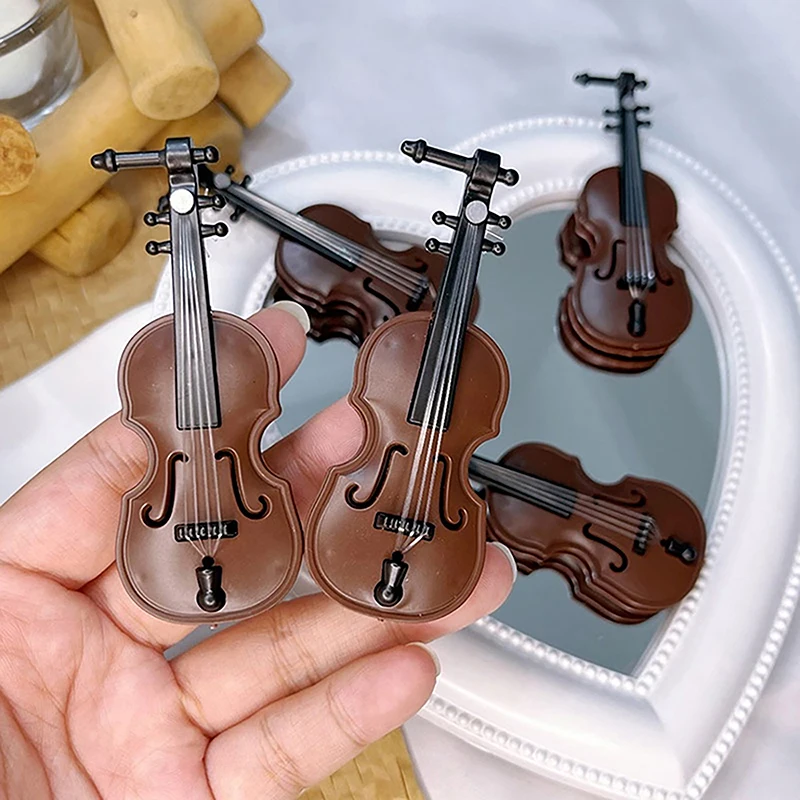 Боковая мини заколка креативные заколки для волос скрипки женщин и девочек