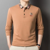brand designer t shirt polo shirt fall 2022 luxury logo short sleeve lapel embroidered cotton fashion mens wear 12 colors