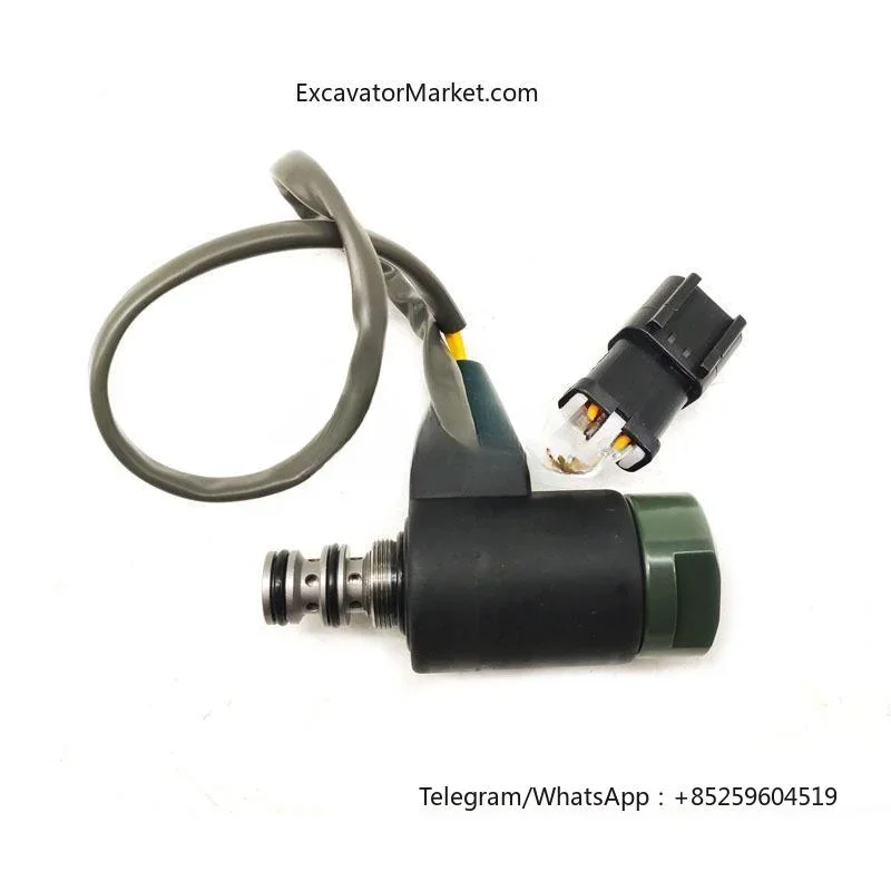 Фото Для экскаватора Komatsu PC200 120-6 6D102 двигатель ПК клапан гидравлический клапан предохранительный клапан 708-2L-04522 708-2L-04523 высокое качество №5