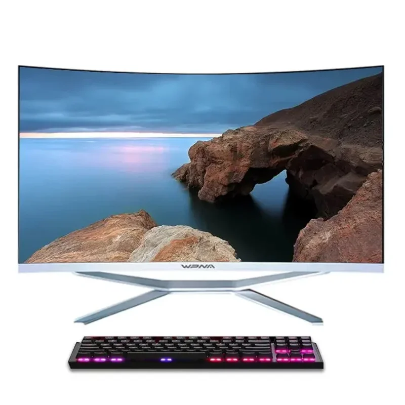 Портативный компьютер 27-дюймовый процессор I3 I5 I7aio дешевый Barebone все в одном