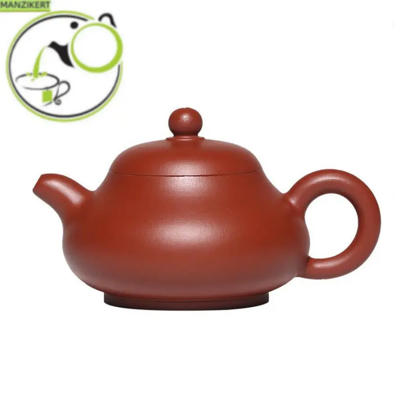 

150ml Chinese Yixing Purple Clay Teapots Famous Artists Handmade Tea Pot Raw Ore Zhu Mud Kettle Authentic Zisha Tea Set Teaware