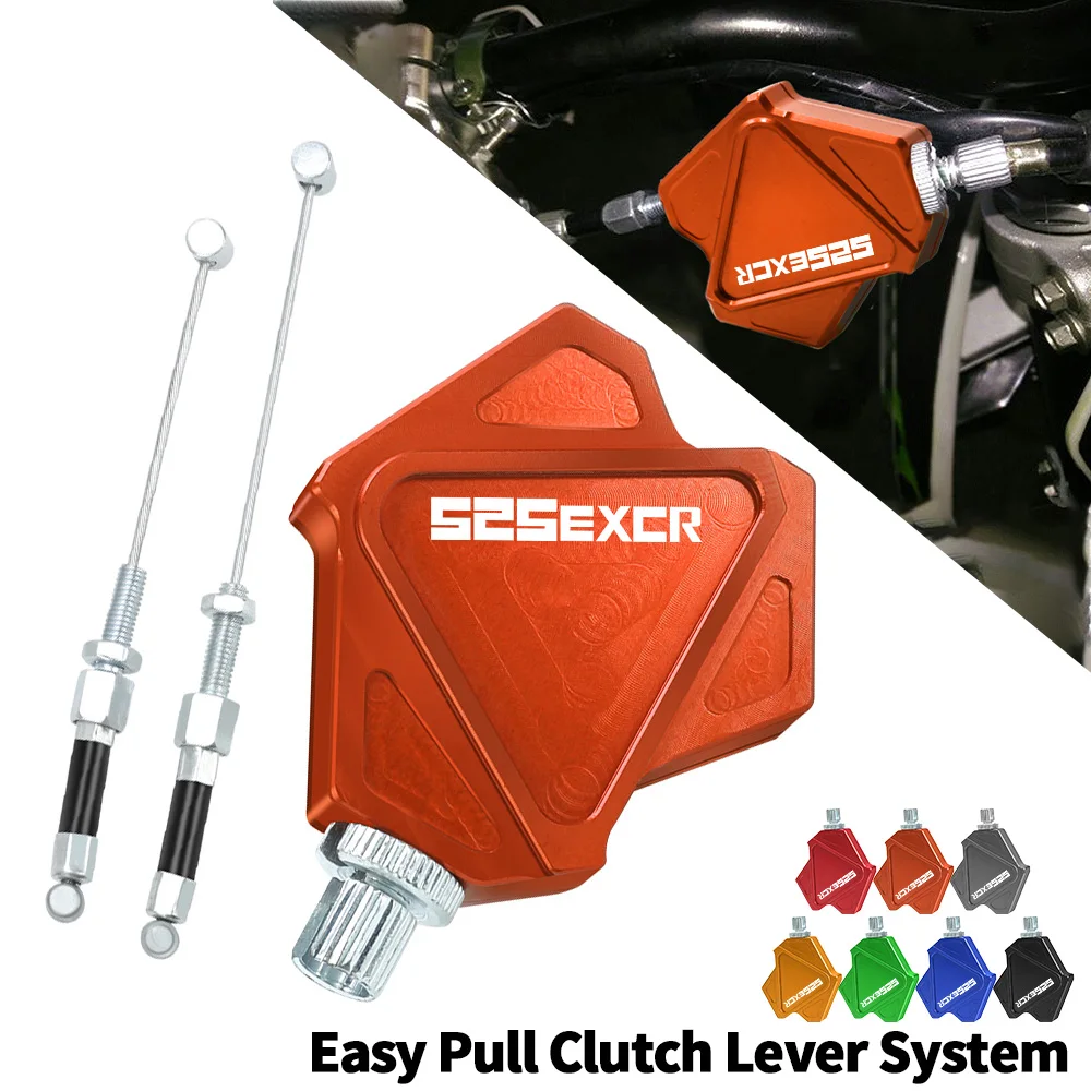 

For 525 EXCR 525EXCR 2003 2004 2005 2006 2007 2008 2009 2010 Dirt Bikes Stunt Clutch Pull Cable Lever Replacement Easy System