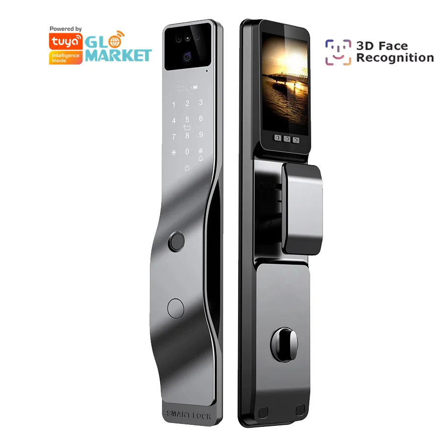 Смарт-замок Glomarket Tuya 3d с камерой устройство для распознавания лица Wi-Fi сканер