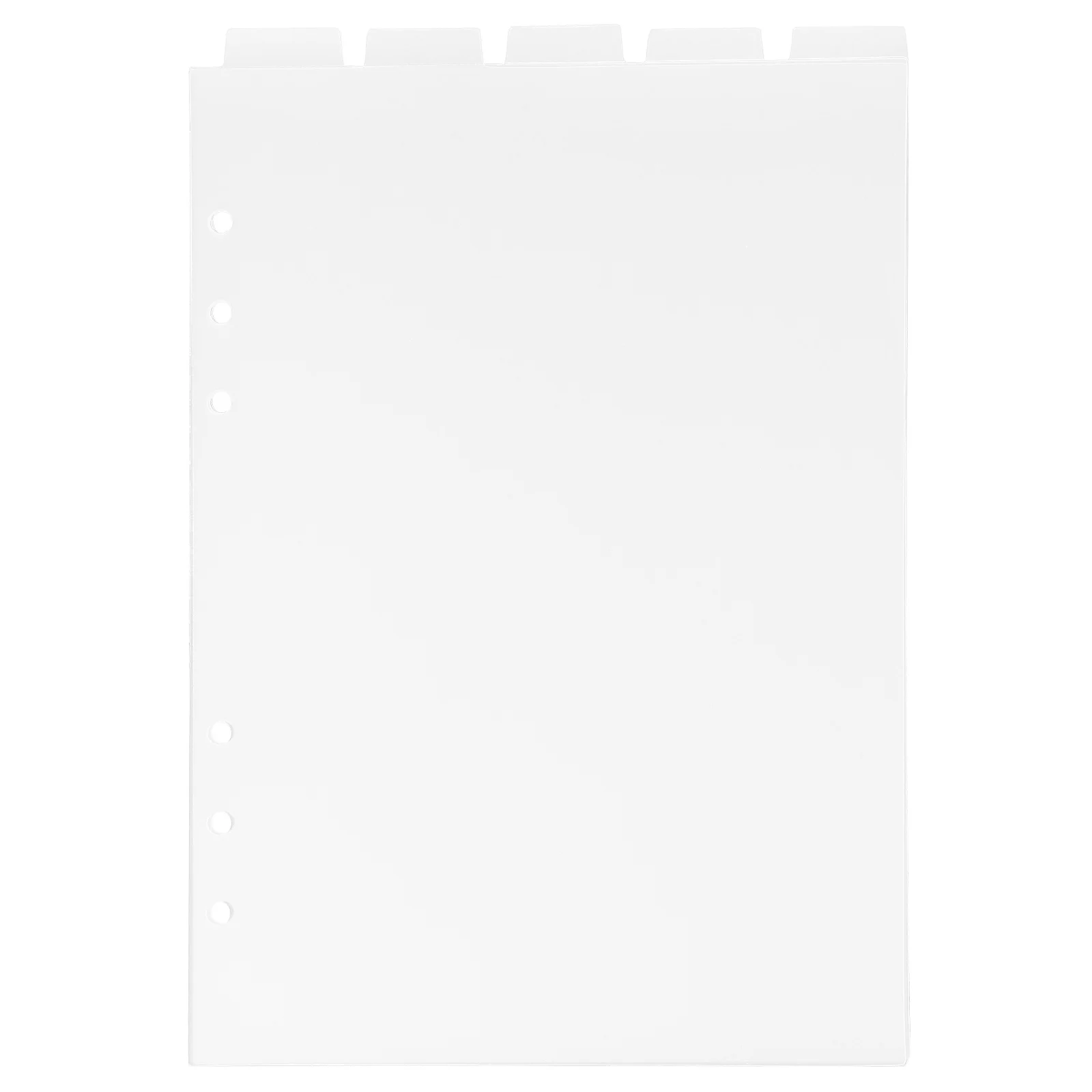 

Transparent Pvc Binder Divider Partition Baffle Clear Plastic Folders Detachable Notebook Dividers