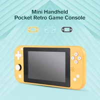 newest portable mini handheld game players pocket retro game console tv connected video games player support for psp gaming best