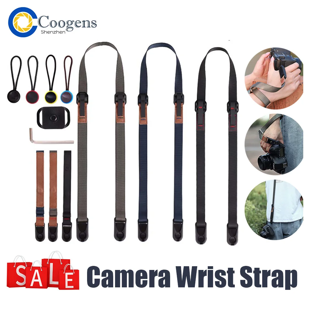 Ремень на запястье для камеры, быстросъемный шейный ремешок для Sony A7C A7M4 A7R5 ZV-E1 A1 A9M2 A7S3 A5000 A5100 A6000 A6100