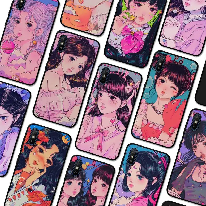 

Twelve constellation Phone Case for Redmi 5 6 7 8 9 A 5plus K20 4X S2 GO 6 K30 pro