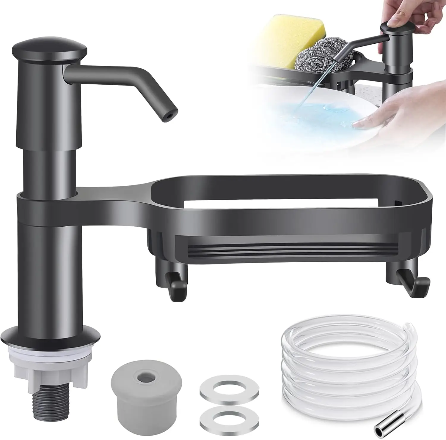 

Дозатор мыла NIUXIANG Dish Soap Dispenser for Kitchen