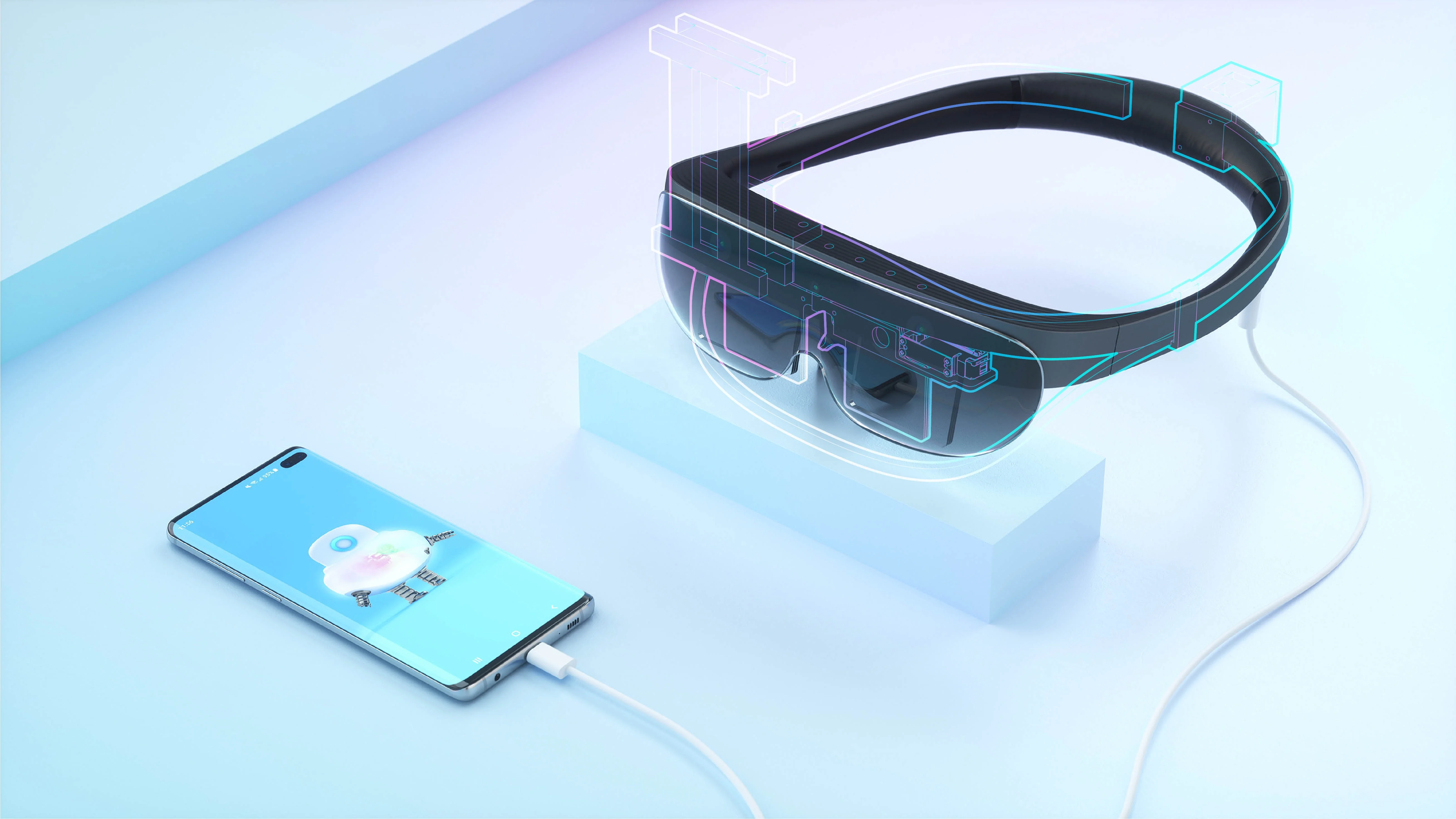 

HiYi Rokid Vision Universal Mixed Reality for Mobile AR Smart Glasses