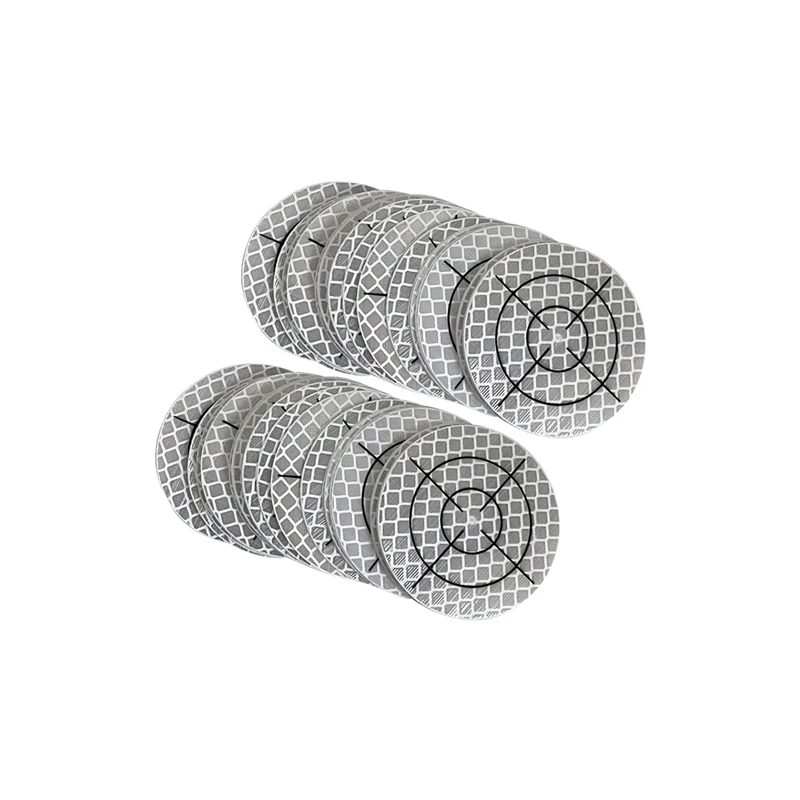 

100 шт., отражатели с круглой сеткой, размер 60x60, 20, 30, 40, 50 мм