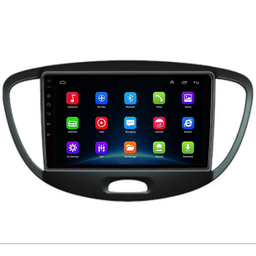 Автомобильный стерео-проигрыватель для HYUNDAI I10 2008-2012 Octa Core Android 12 0 автомобильный DVD