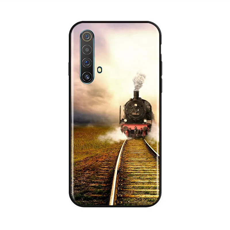 Поезд лес дым для Realme 9 9i 8 8i GT GT2 Neo Neo2 Master Pro C21 C20 C11 C20A C21Y Чехол телефона Coque |