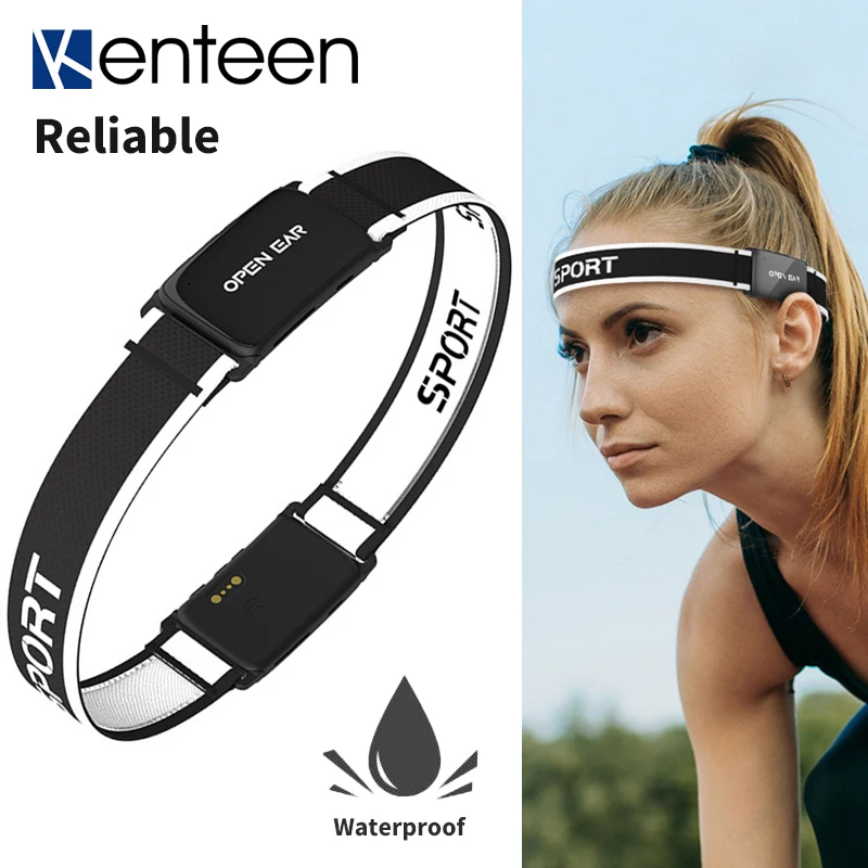 Повязка на голову наушники с костной проводимостью водонепроницаемые