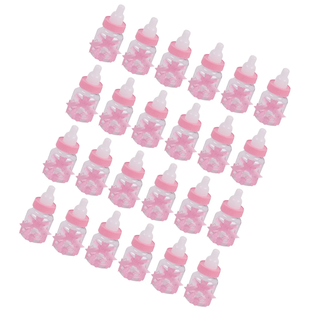 

Baby Bottle Candy Box Shower Favors Bottles Shape Container Small Girls Supplies