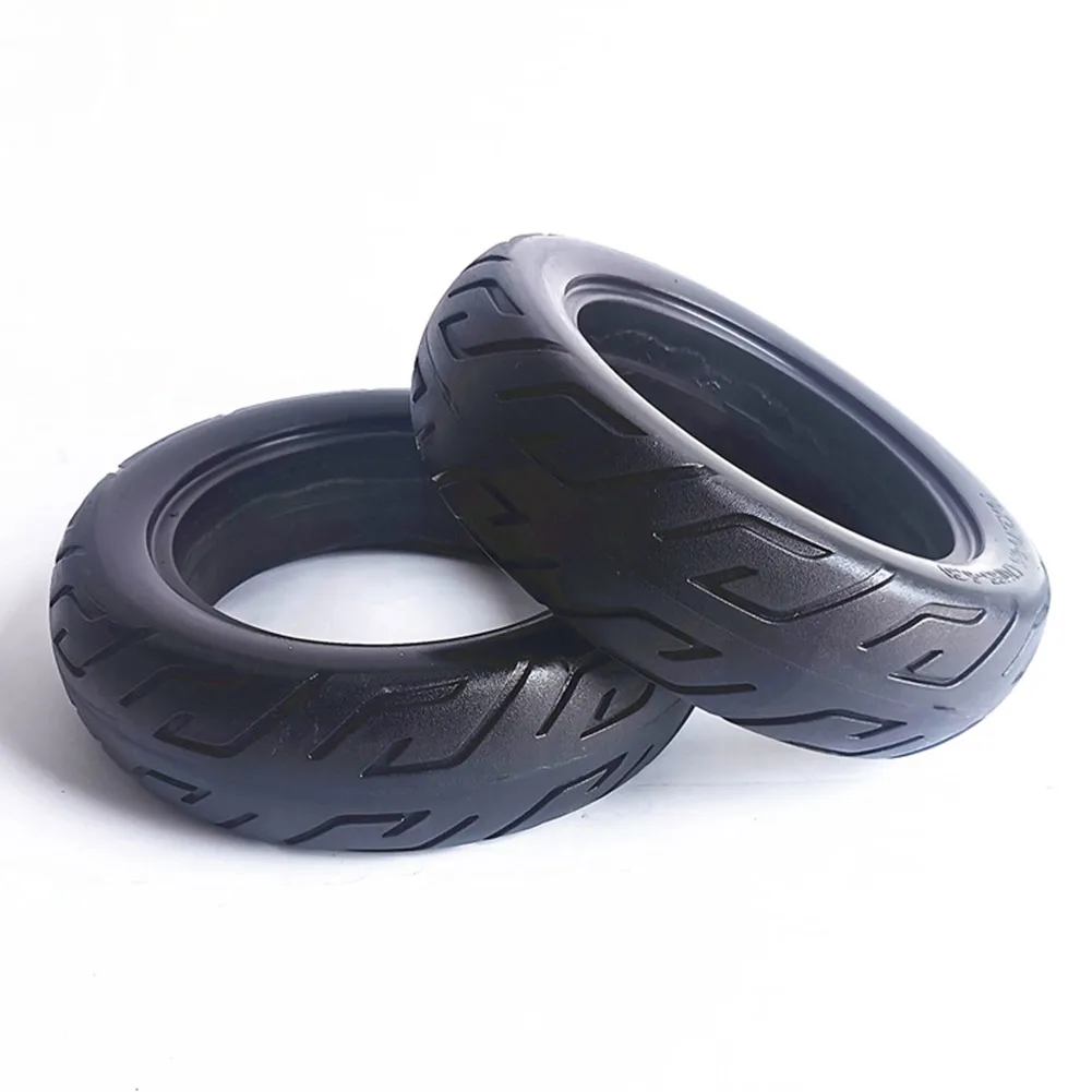 

Outer Tire Solid Tyre 10 X 2.70-6.5 Black E-scooter Scooter Accessories