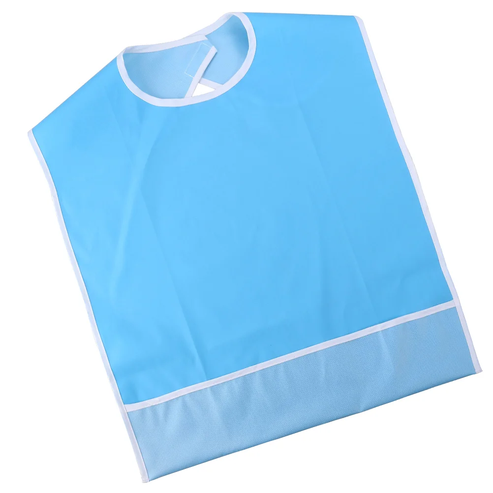 

Adult Bib Bibsmealtime Protector Waterproof Eating Clothing Apron Aid Seniors Adults Washable Men Elderly Feeding Protectors