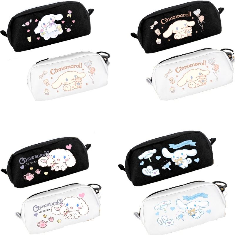

Kawaii cute cartoon Cinnamorol ins style primary school student pencil case Simple and trendy Large capacity stationery bag
