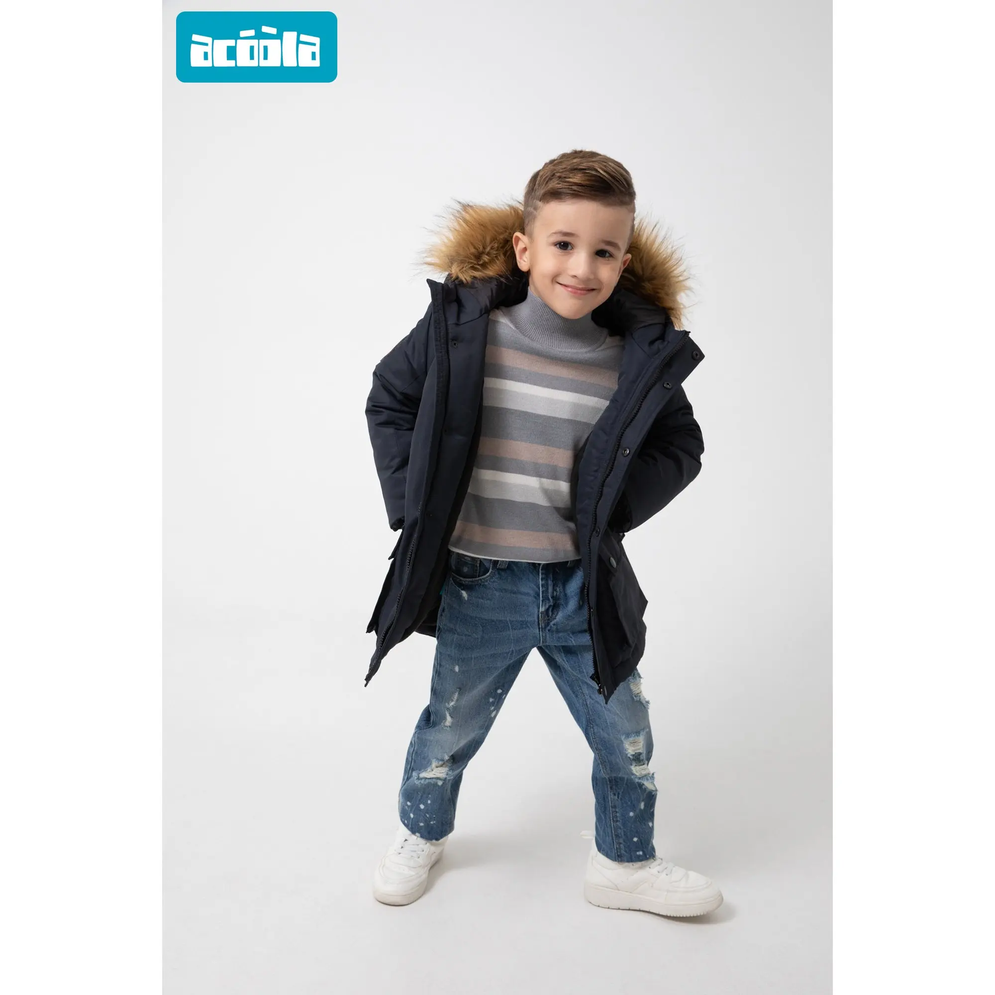Джинсовые брюки для мальчиков Acoola | Детская одежда и обувь