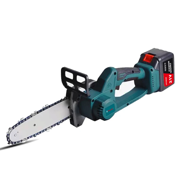 

Guang Chen 8 inch Customized 20V Brushless Chain Saw Tree Steel Wood Cutting Power Saws Battery Professional Cordless Chainsaw
