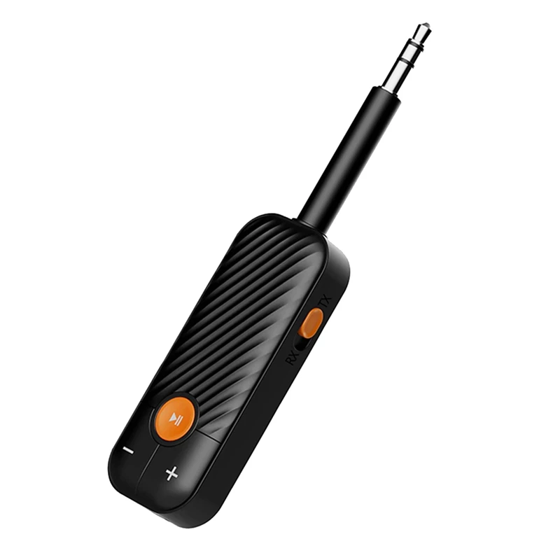 

Bluetooth 5,2 аудио приемник передатчик 3,5 мм AUX стерео беспроводной аудио адаптер с микрофоном для наушников ТВ автомобиля аудио замена