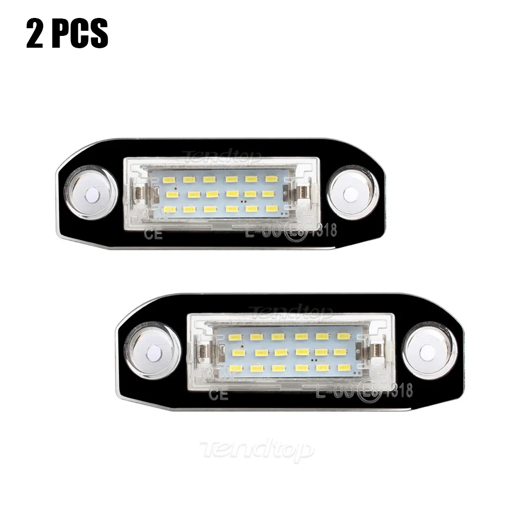 

Подсветка для номера автомобиля Canbus, для Вольво C30, C70, S80, V70, XC70, S40, V50, S60, V60, XC60, XC90, Led, 2 шт., без ошибок