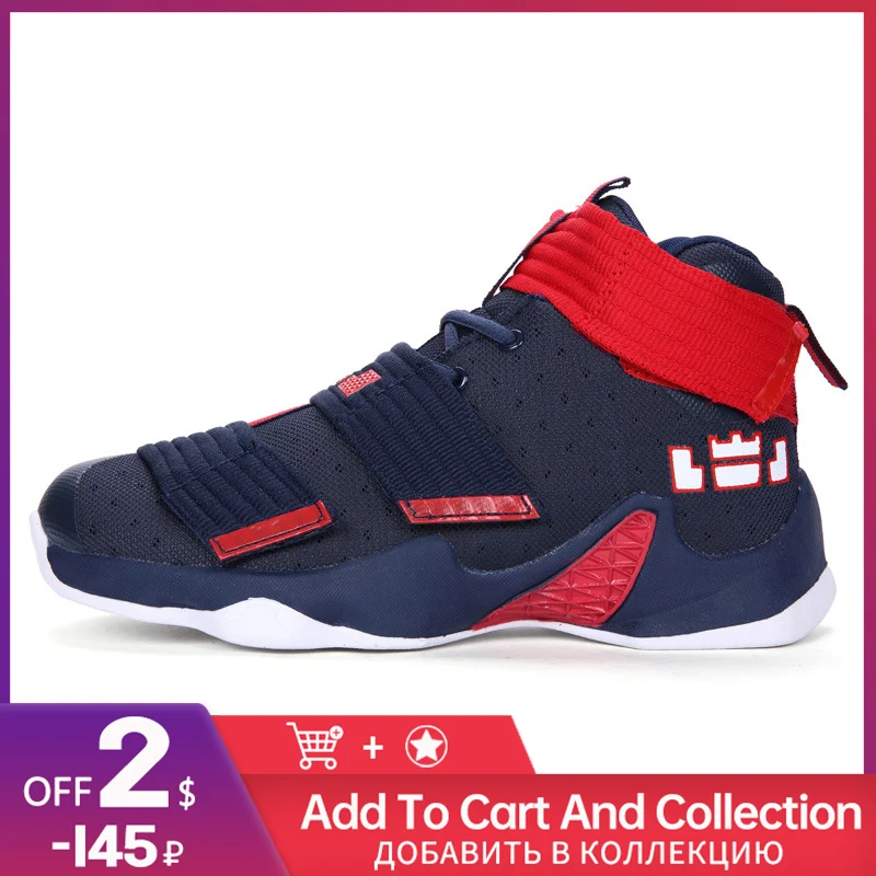 Высокие мужские кроссовки на липучке сетчатая спортивная одежда Ретро стиль для