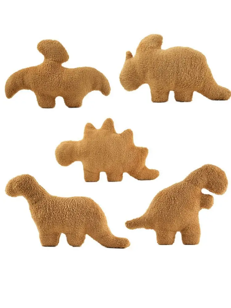 Подушка плюшевая в виде динозавра 20 см