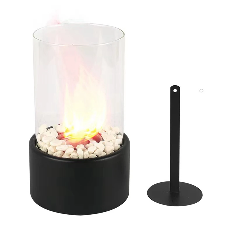 

Portable Fireplace Desktop Fire Bowl Fire Pit Bio Fireplace Indoor Outdoor Winter Heater