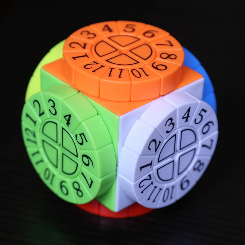 

Time Machine 3x3x3 Magic Cube Smooth Composite Puzzle Speed Infinity Rubik's Cubes Educational Birthday Gift Fidget Toys