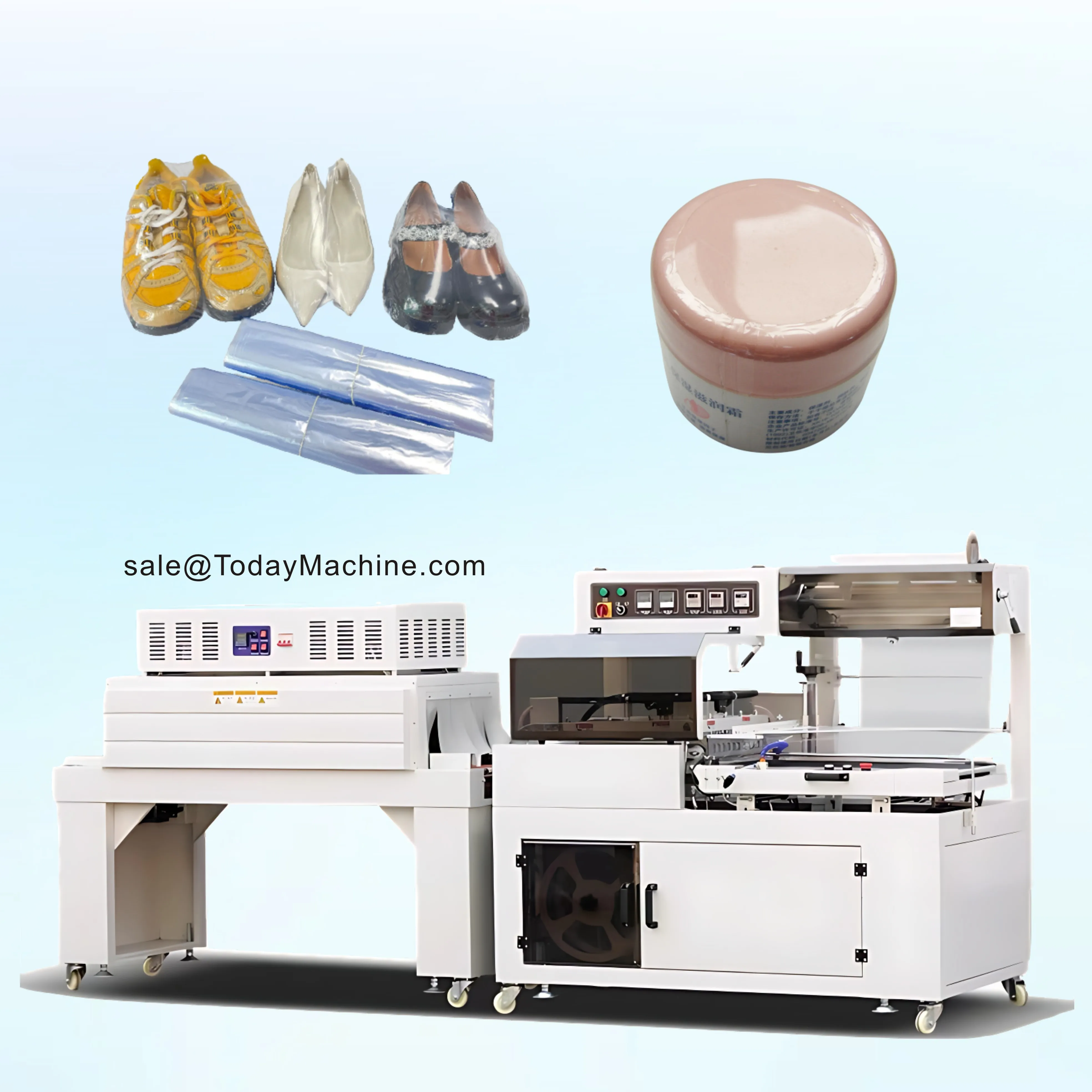 Тепловая автоматическая машина для запечатывания пленки L Pof Pe усадочная