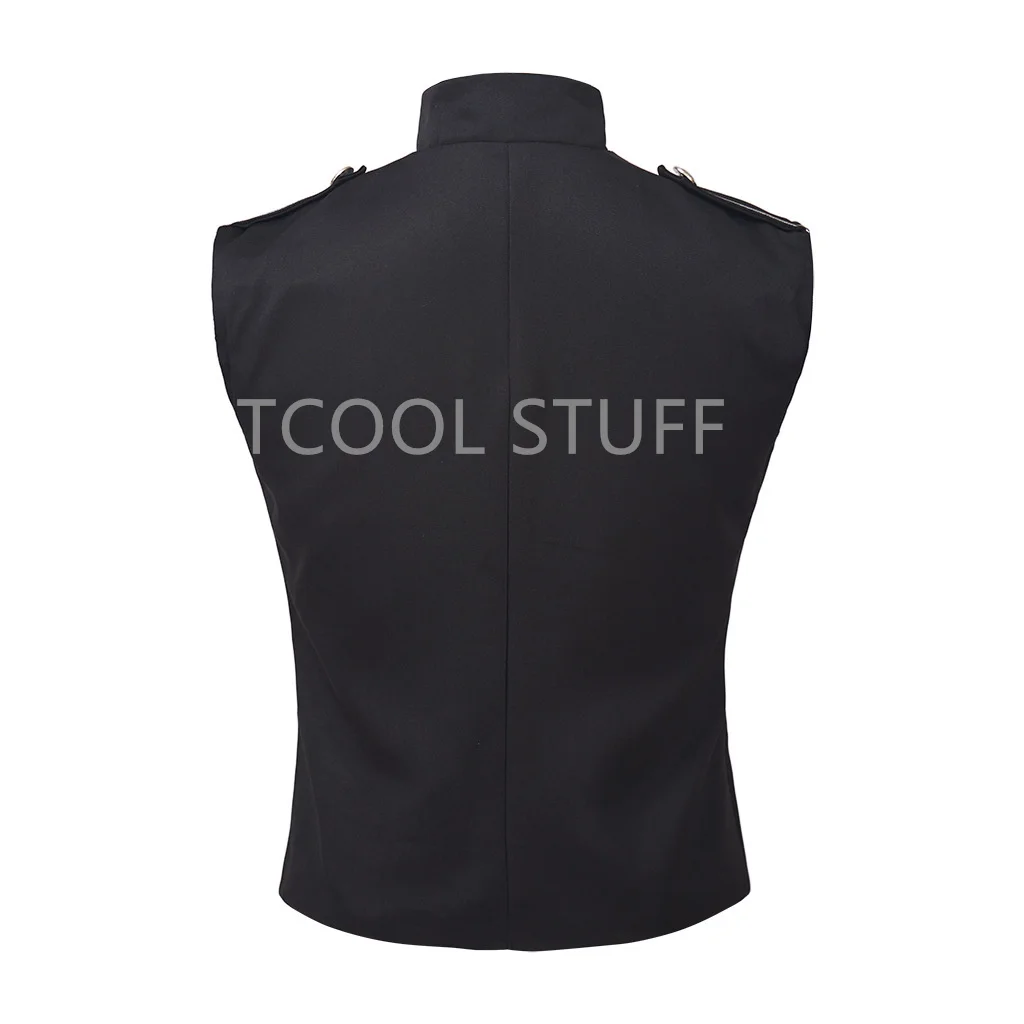 Мужской костюм для косплея куртка рок-группы в стиле панк военный парадный жилет