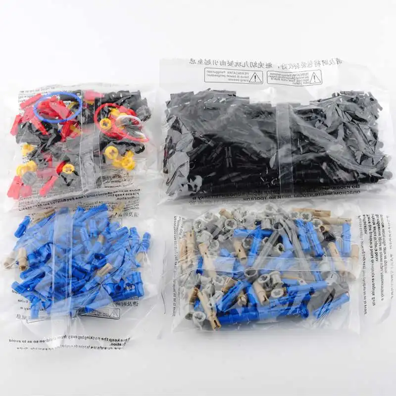 Фото 853 детали строительных блоков MOC для набора EV3 45560 Mindstorms Core Set, DIY-конструктор для обучения робототехнике №4