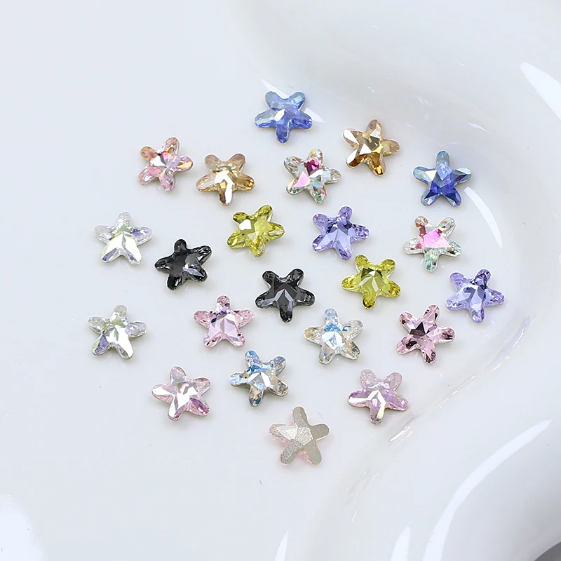 Декоративная обувь в форме морской звезды для ногтевого дизайна Кристалл K9