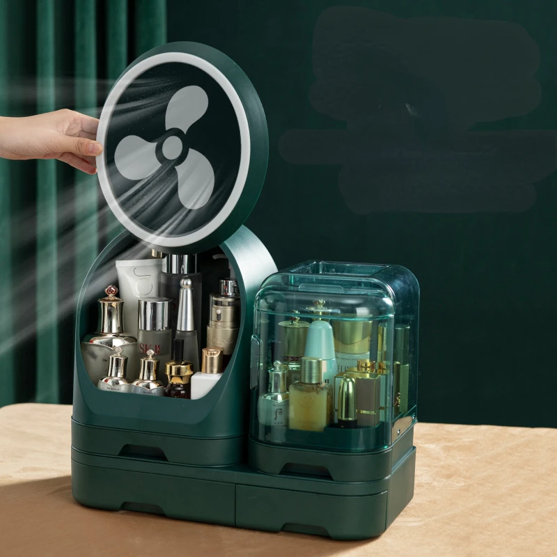 

Storage Organizer Makeup Box Brush Transparent Skincare Makeup Box Multilayer Bedroom Dresserorganizador Hogar Household Items