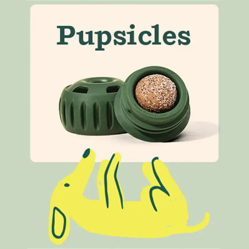 

Новые многоразовые игрушки для собак Woof Pupsicle, легкая чистка, натуральный каучук, долговечный шар, простая прочная силиконовая форма, товары для домашних животных