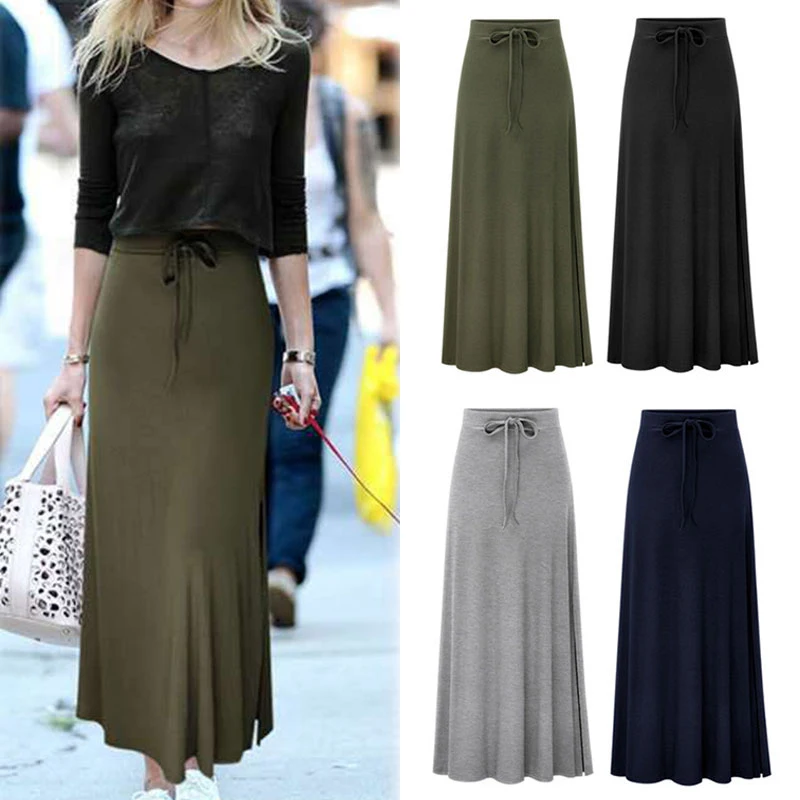 

Large Size Women's Half Skirt Female Autumn Winter Bag Buttock Skirt Office Wear Slit Skirt Casual Oversized Women Clothing
