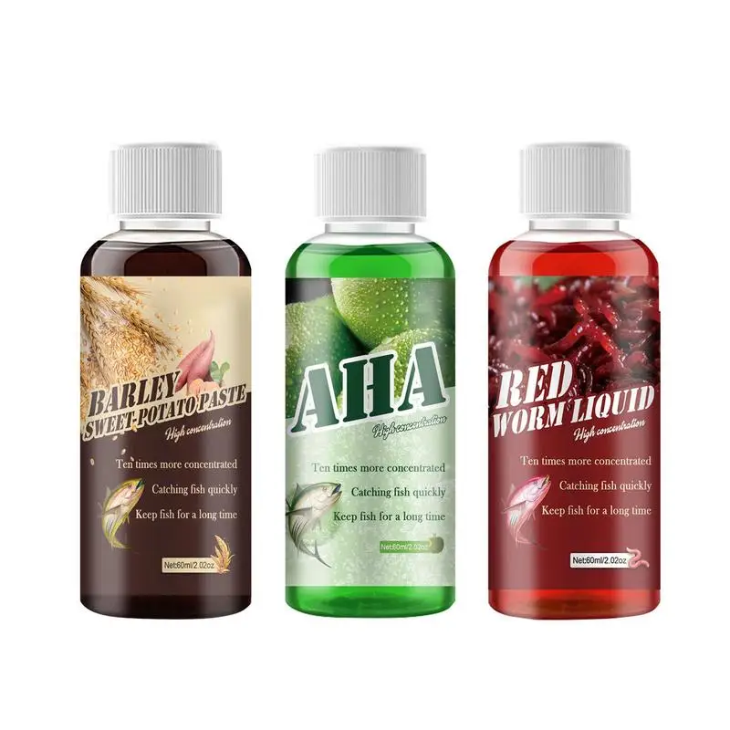 

Fish Attractant 60ml High Concentrated Fish Attractant Liquid Fishing Lures Baits Attractant Enhancer Bait Fishing Agent