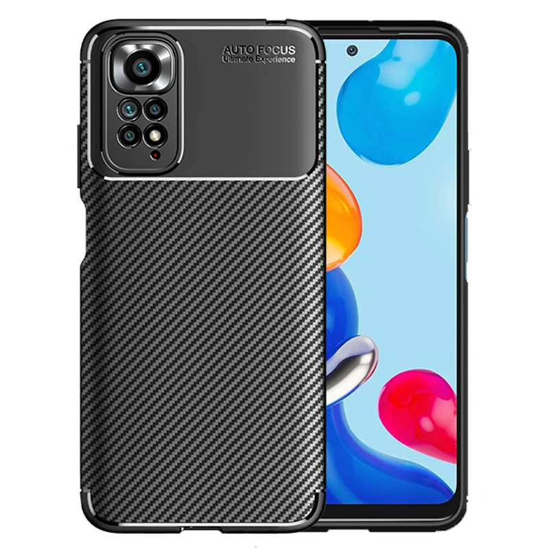 For Cover Xiaomi Redmi Note 11S Case For Redmi Note 11S Capa Back Phone Bumper Shockproof TPU Cover For Redmi Note 11S 11 Fundas