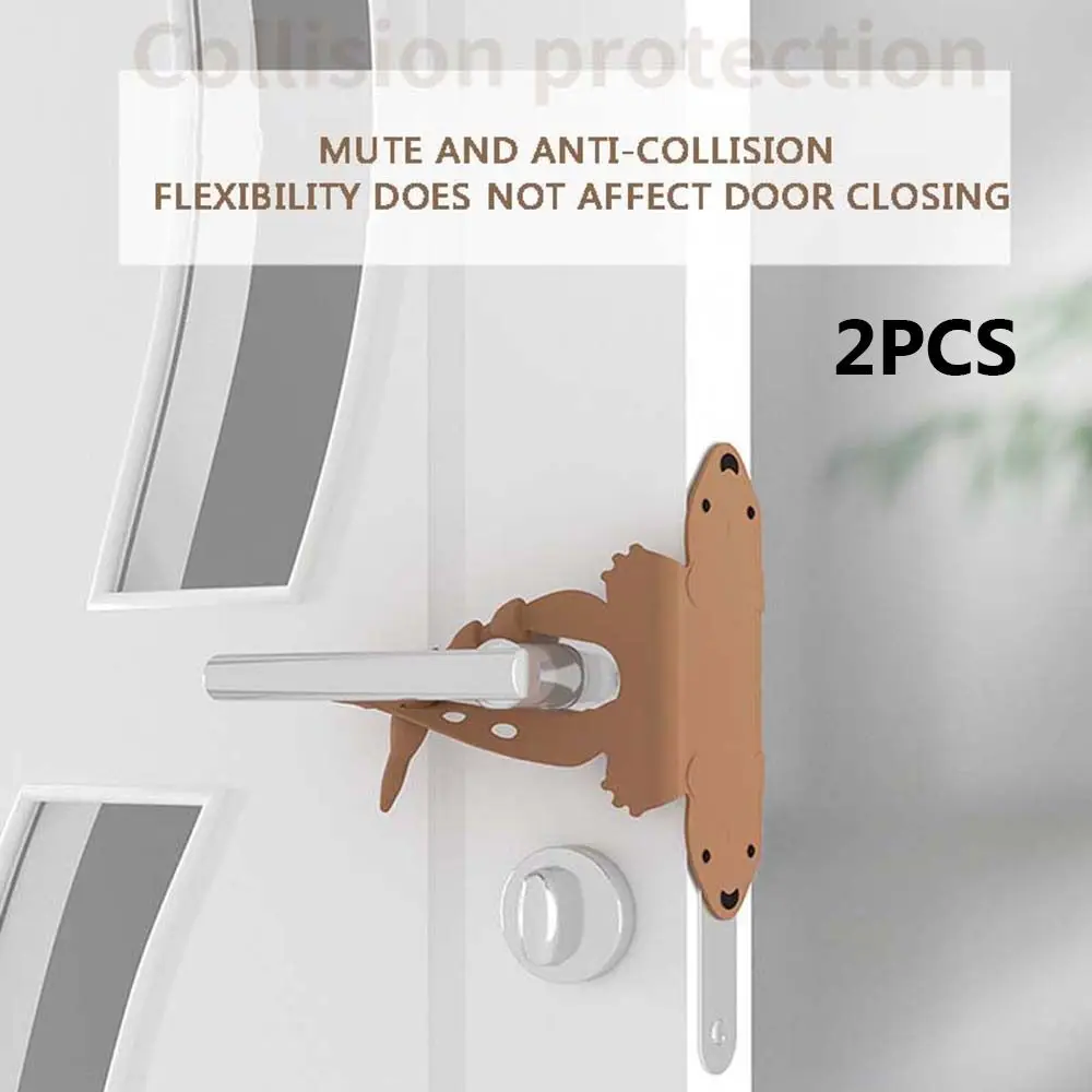 

2 шт., силиконовые накладки на дверь для защиты от столкновений