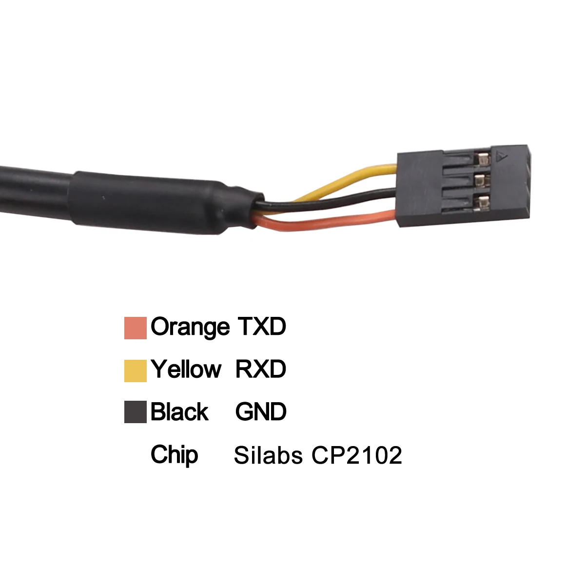 Последовательный кабель USB-TTL 3 В P разъем Dupont 3-контактный адаптер 3V3 UART