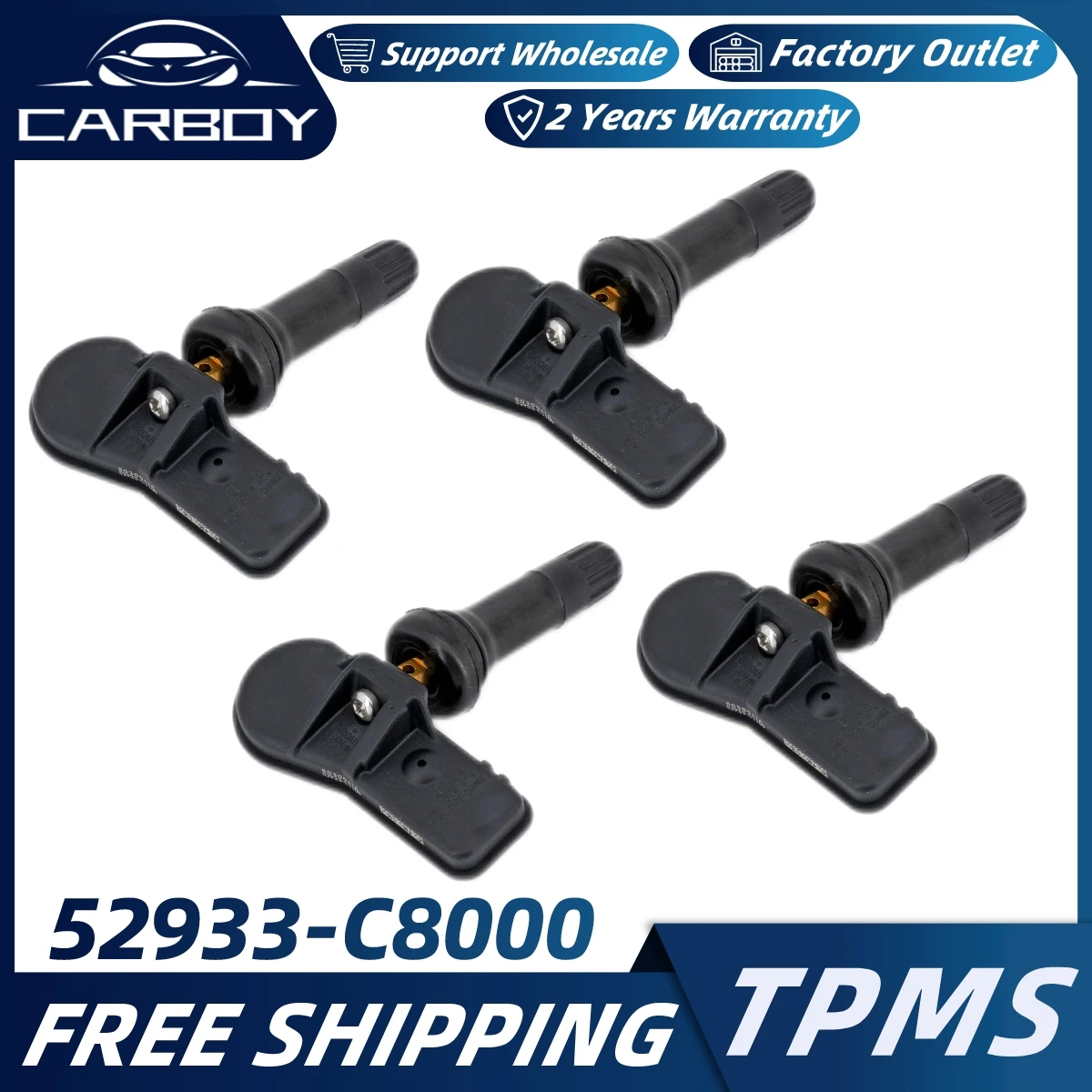 

52933-C8000 52933C8000 Free Shipping TPMS Tire Pressure Monitoring System For Hyundai Creta ix25 Tucson i40 ix35 Sonata 433MHz