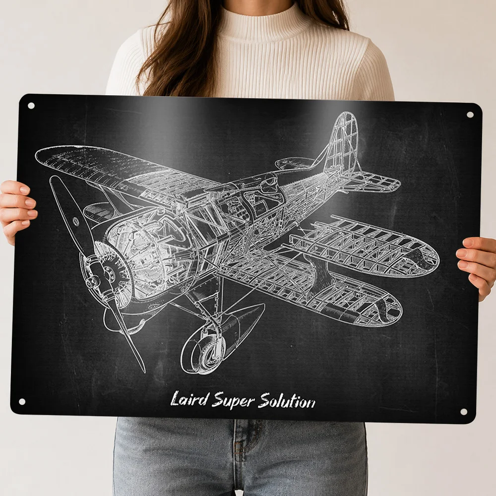 Фото Металлический постер Laird Super Solution – идеальный подарок для фанатов и любителей, персонализированное настенное искусство, металлическая табличка для современного домашнего декора №1