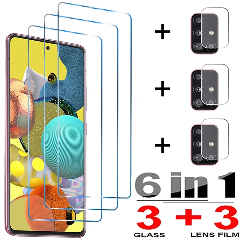 Закаленное стекло для Samsung Galaxy A52 A32 A12 A72 A53 A52S A51 A71 A22 A50 A70 A21S S21 S22 Plus S20 FE S10E защитные
