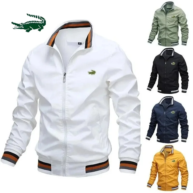 

CARTELO Quality Bomber Casual Embroidered Jacket Men Autumn Outerwear Mandarin Sportswear Mens Jackets for Male Coats spring2023